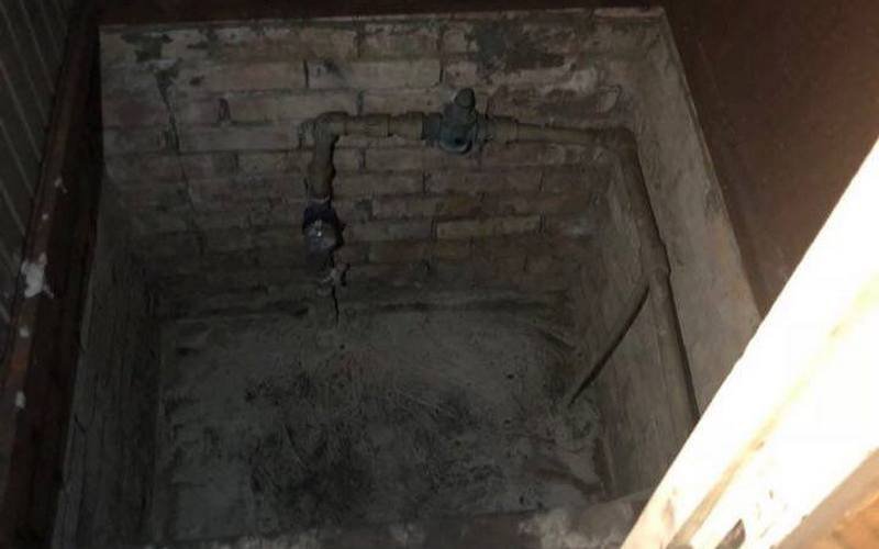 Преступник замуровал убитого в бетон Преступник замуровал убитого в бетон