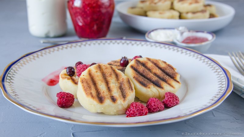 Сырники на кукурузной муке