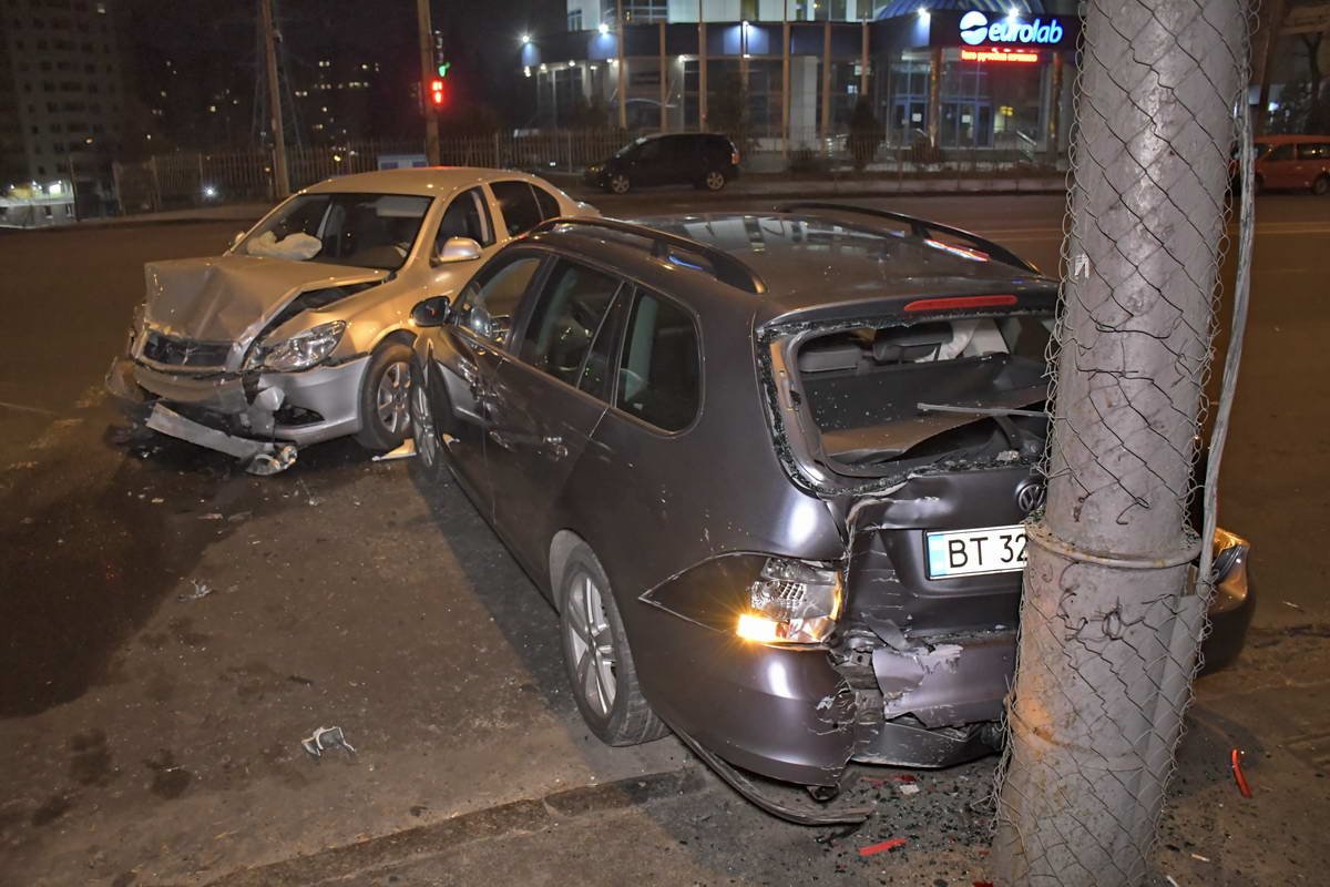 Volkswagen не уступил дорогу Skoda