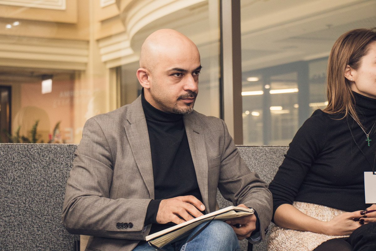 Мероприятие посетил политик Мустафа Найем