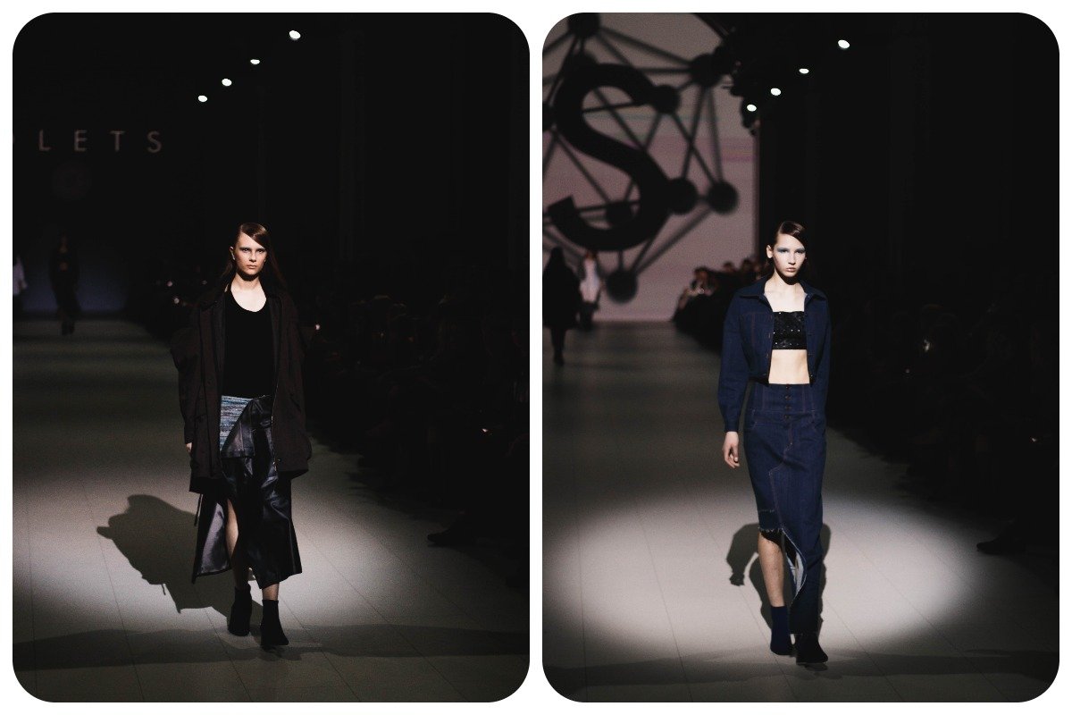 В коллекции Golets преобладают черный, белый, красный, хаки и голубой. 