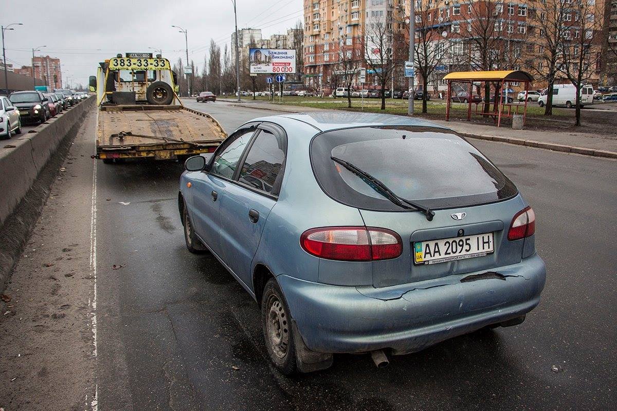 Меньше всего пострадал Lanos Меньше всего пострадал Lanos