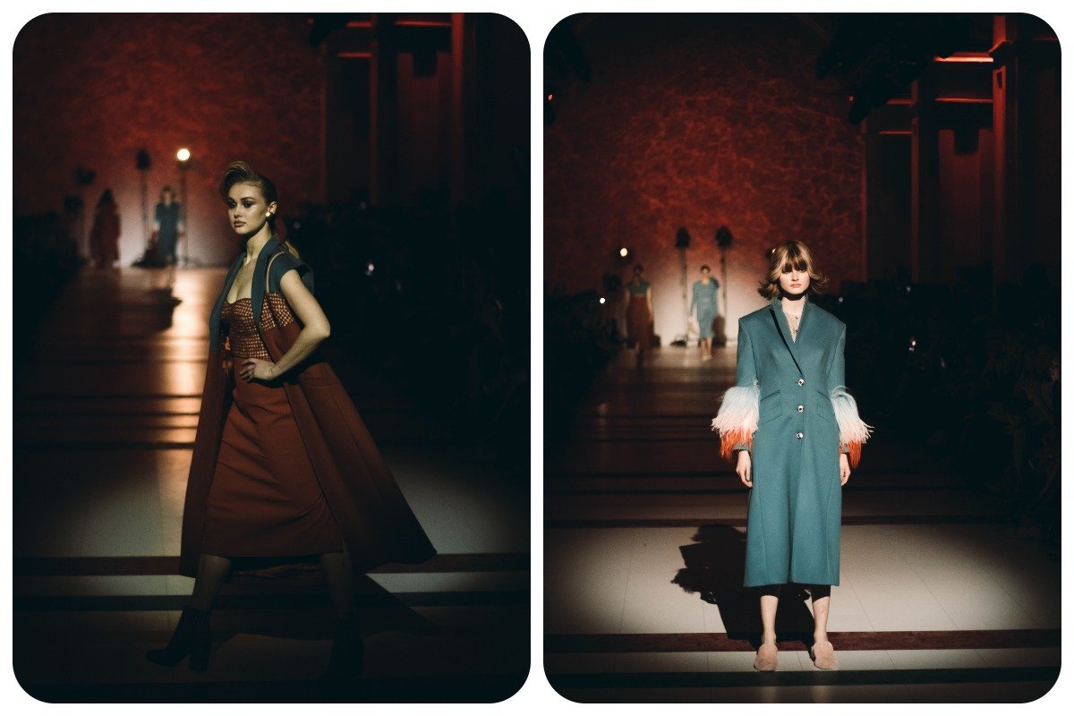 В коллекции традиционно подчеркнута женская утонченность 