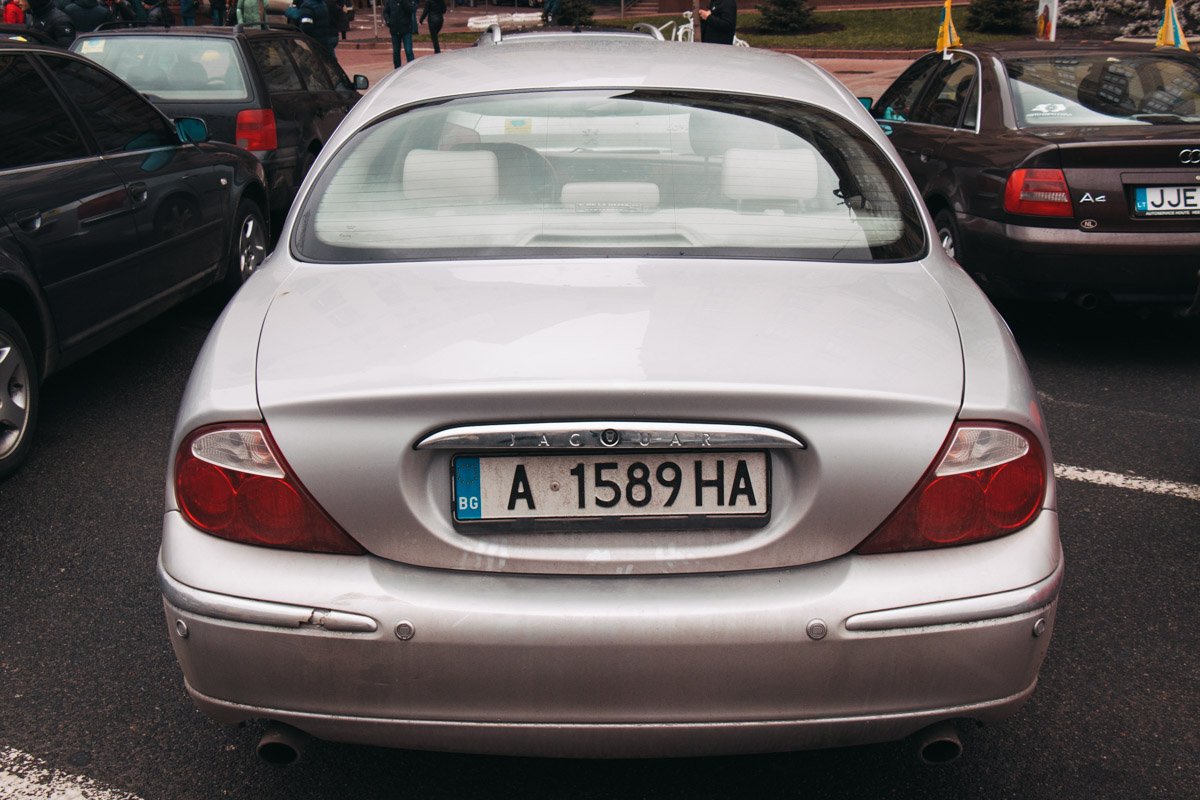 На акцию съехались машины с литовскими, польскими и болгарскими номерами 