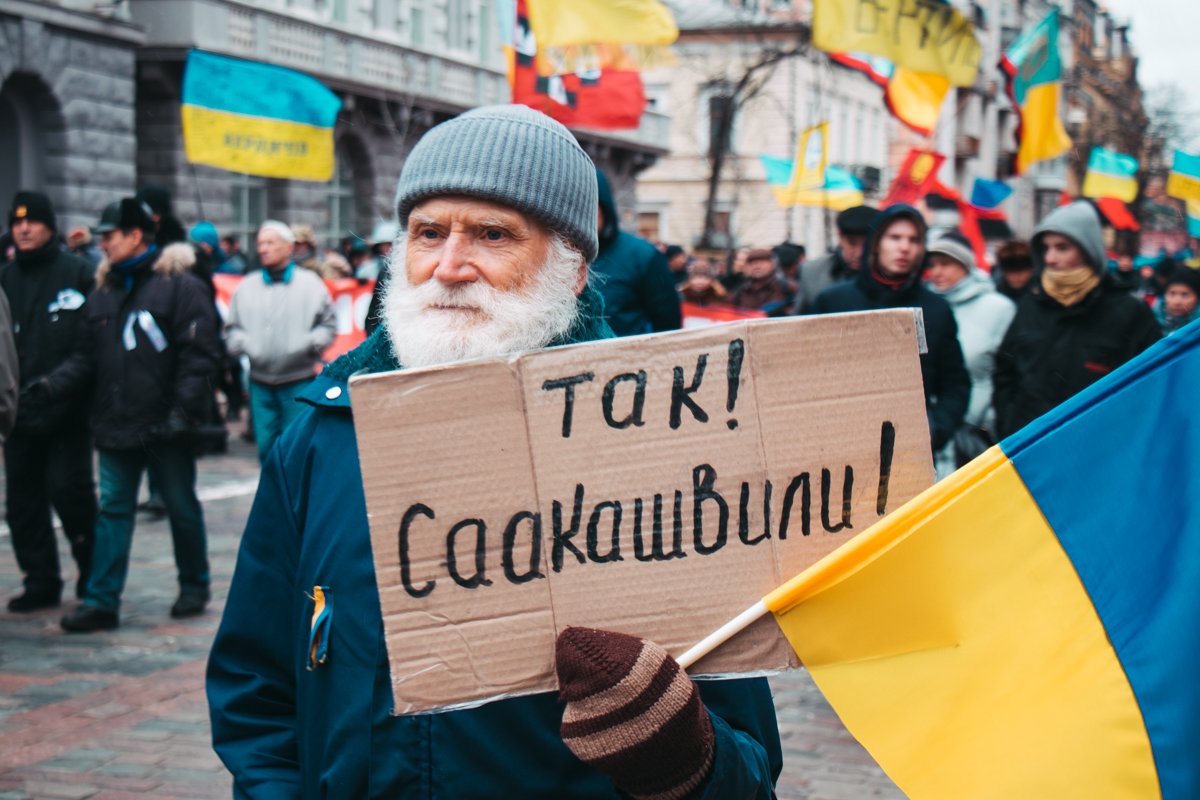 Митингующие были в основном среднего и пожилого возраста Митингующие были в основном среднего и пожилого возраста