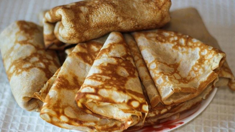 Блинчики на простокваше 