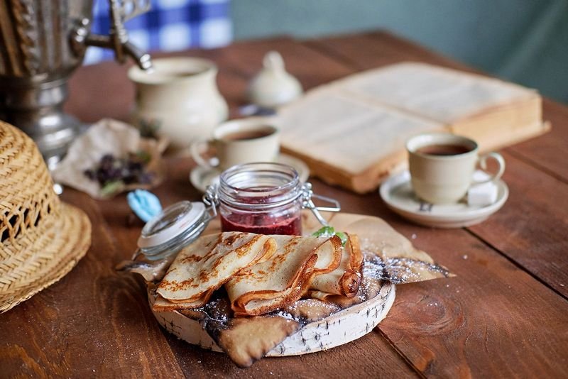 Нежные блинчики на ряженке