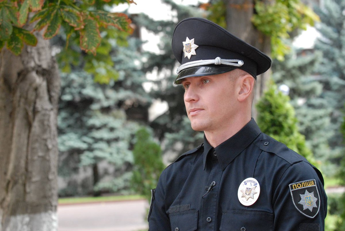 Самый главный красавец в рядах патрульной полиции