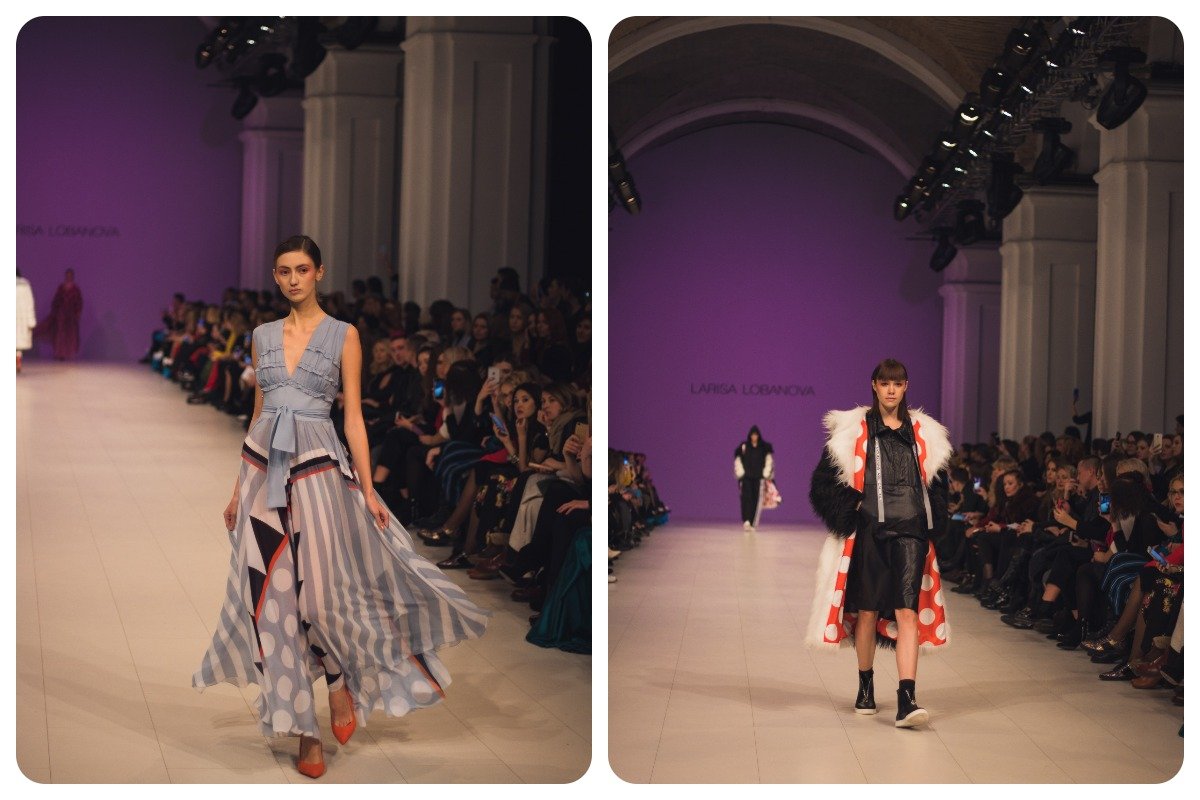 В коллекции преобладает геометрический рисунок