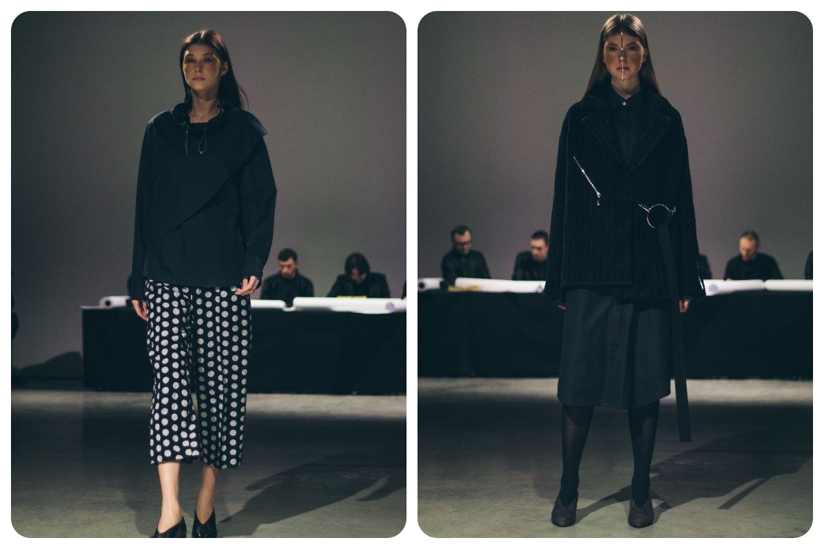 В силуэтах просматриваются четкие линии