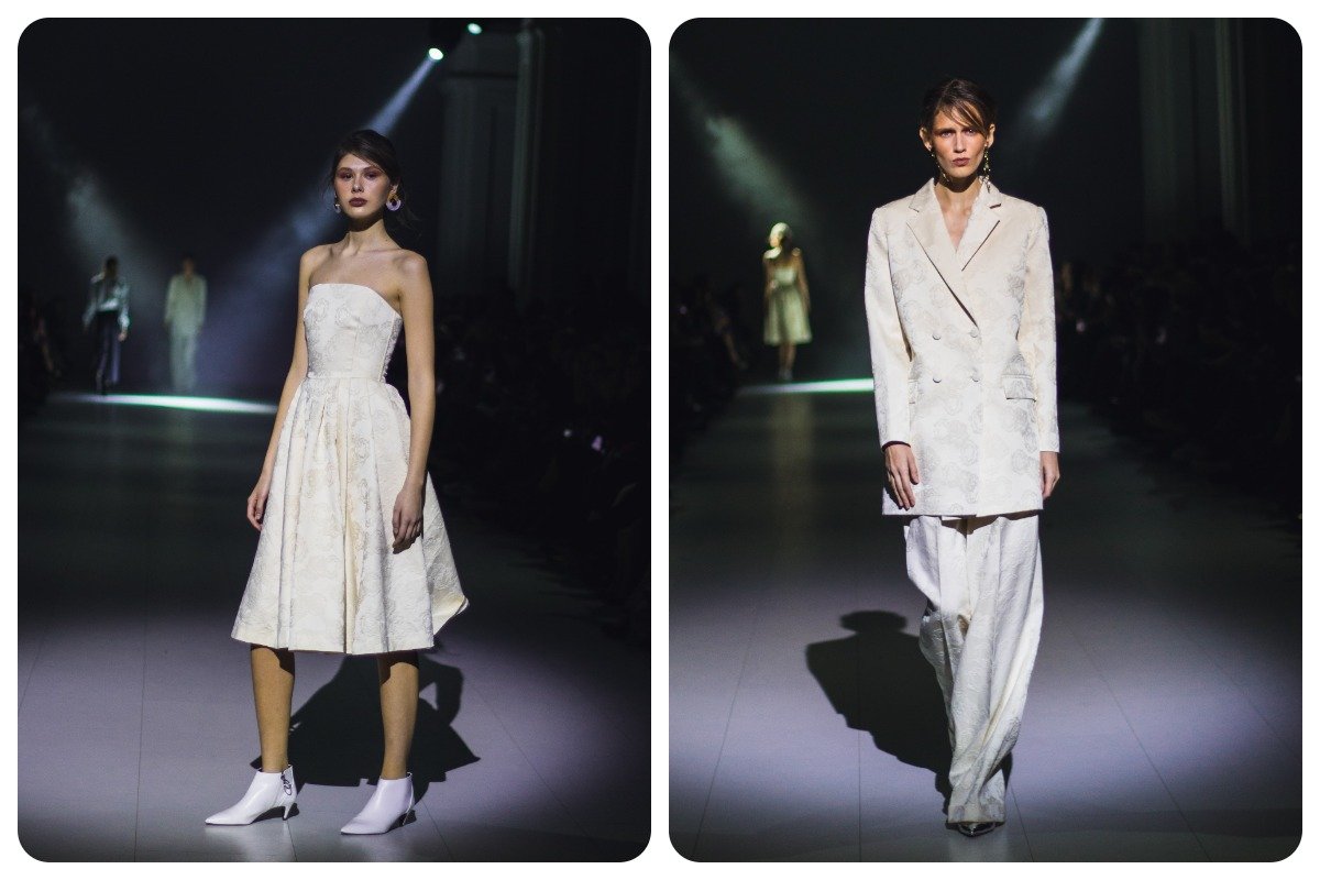 Светлые наряды придают женственности образу 