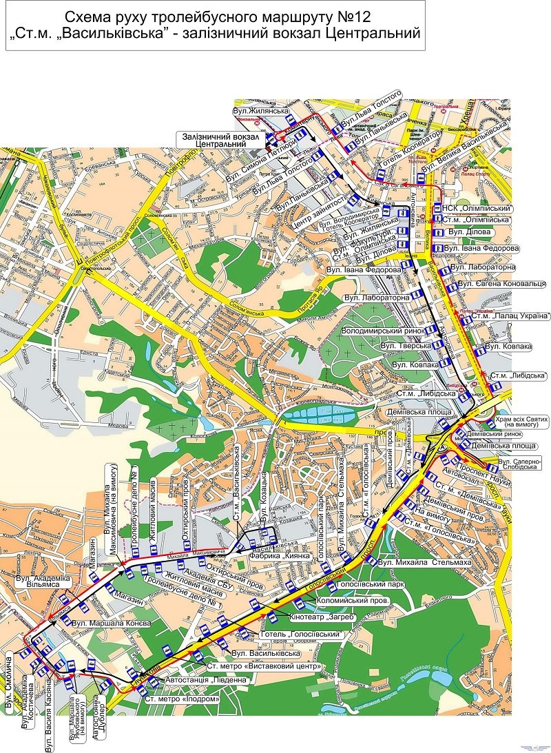 Троллейбус №12 изменит маршрут 