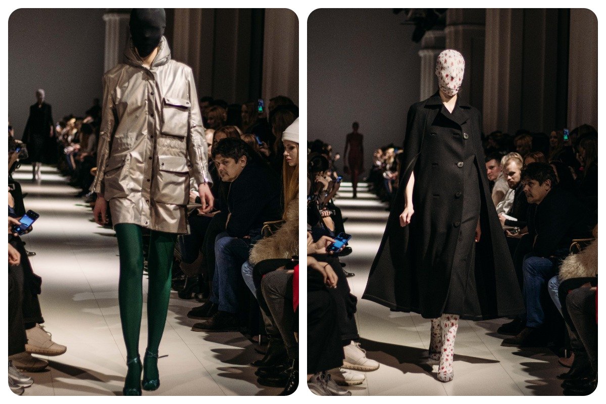 У моделей закрытые лица У моделей закрытые лица