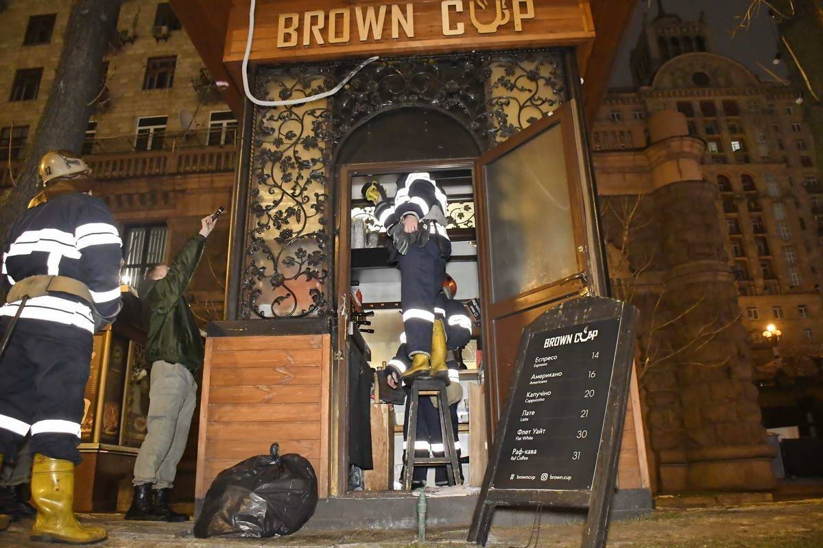 К счастью, в момент задымления в МАФе никого не было К счастью, в момент задымления в МАФе никого не было