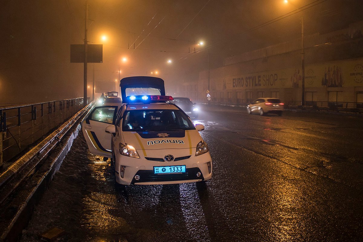 На месте происшествия работала полиция 