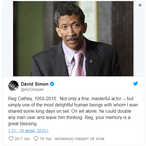 В США умер известный актер 1