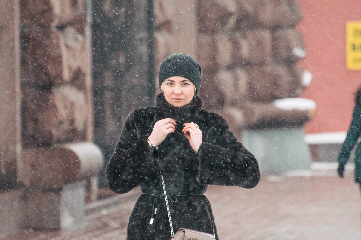 Правда нашлись и те, кто оделся по погоде