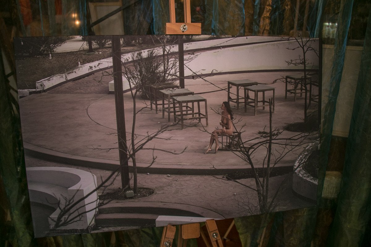 Каждая картина на выставке - уникальна