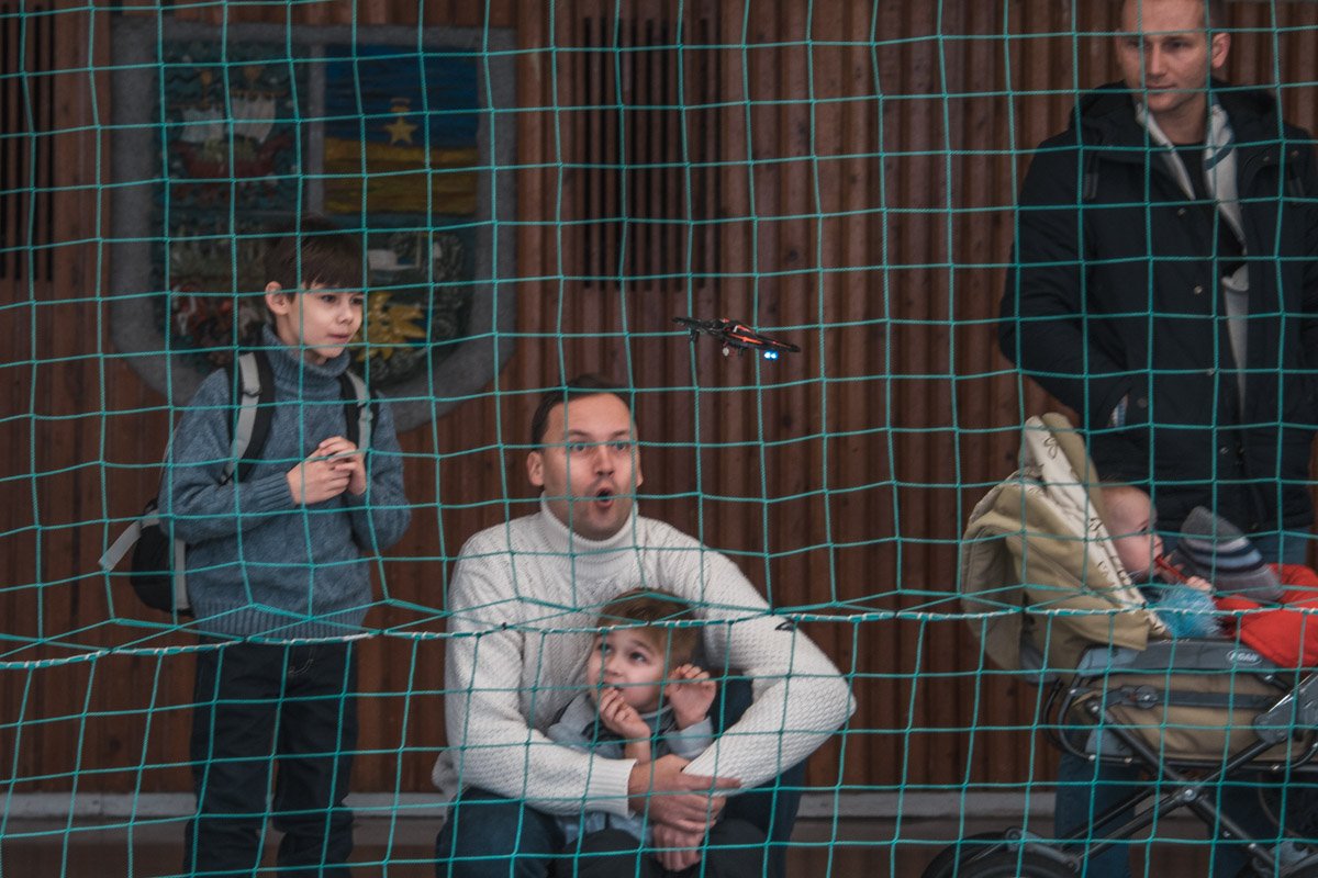 Родители особенно поддерживали своих детей в соревнованиях