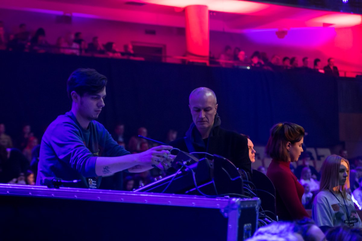 Последние приготовления перед началом