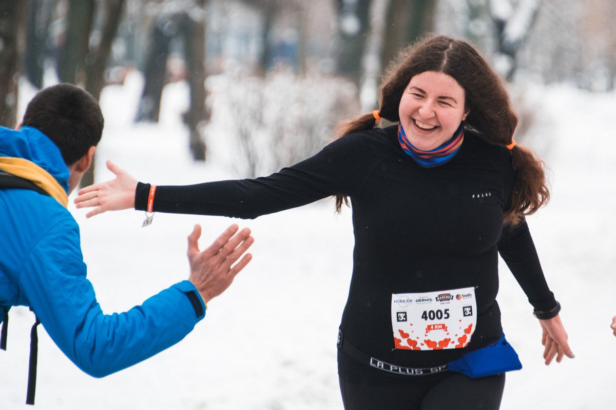 Зрители как могли поддерживали участников забега