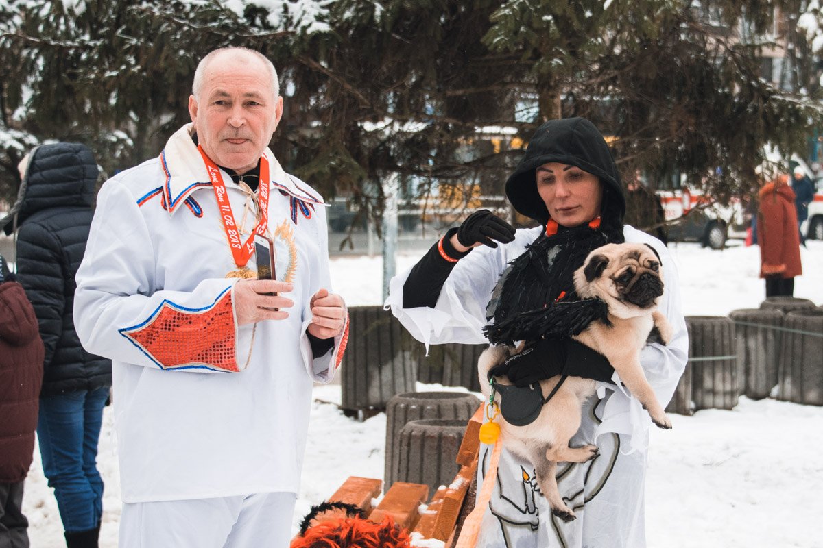 Эта пара заслужено стала самой экстравагантной на забеге
