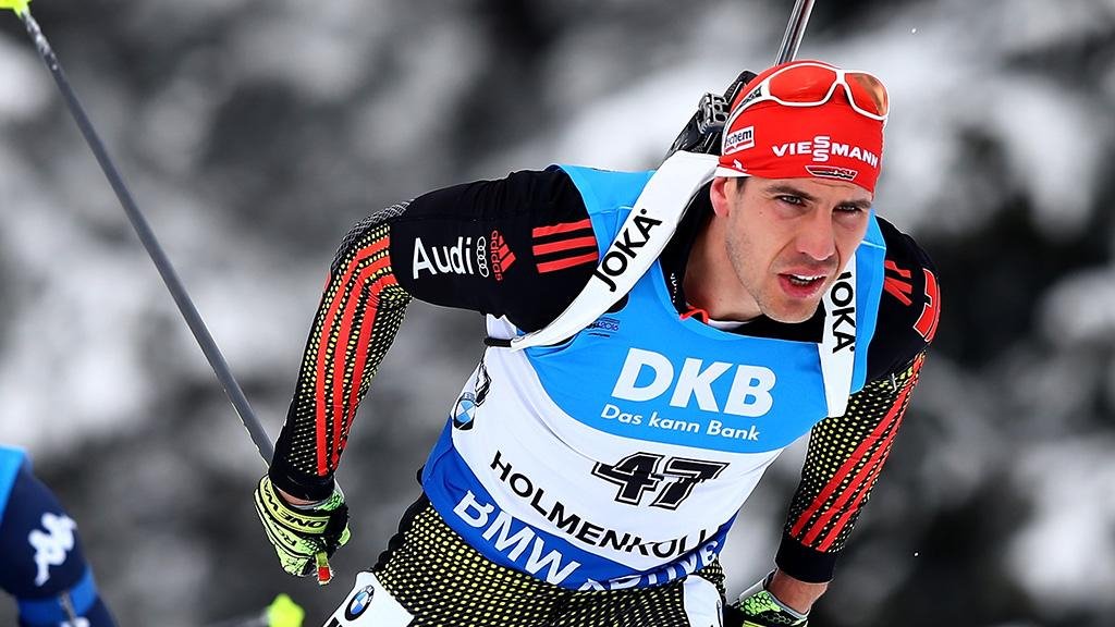Биатлон на Олимпиаде-2018: Мужской спринт выиграл немец Арнд Пайффер