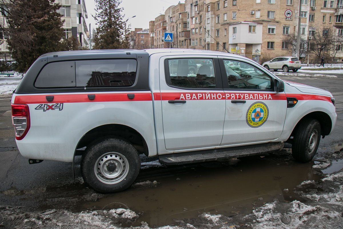 Работала аварийно-спасательная служба