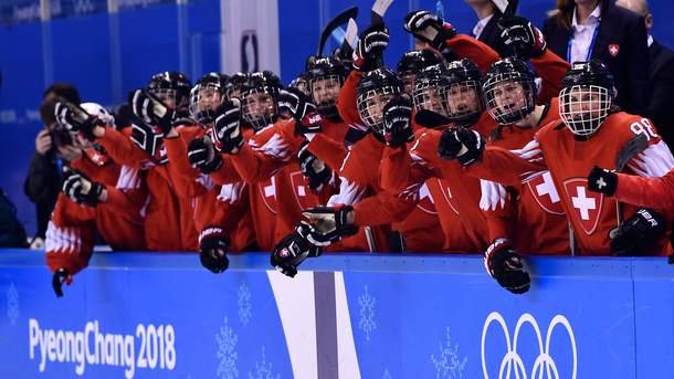 Швейцарские хоккеистки обыграли японок на Олимпиаде-2018