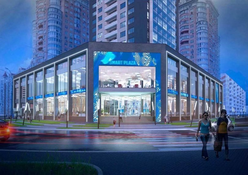 Проект торгового центра на Оболони Проект торгового центра на Оболони