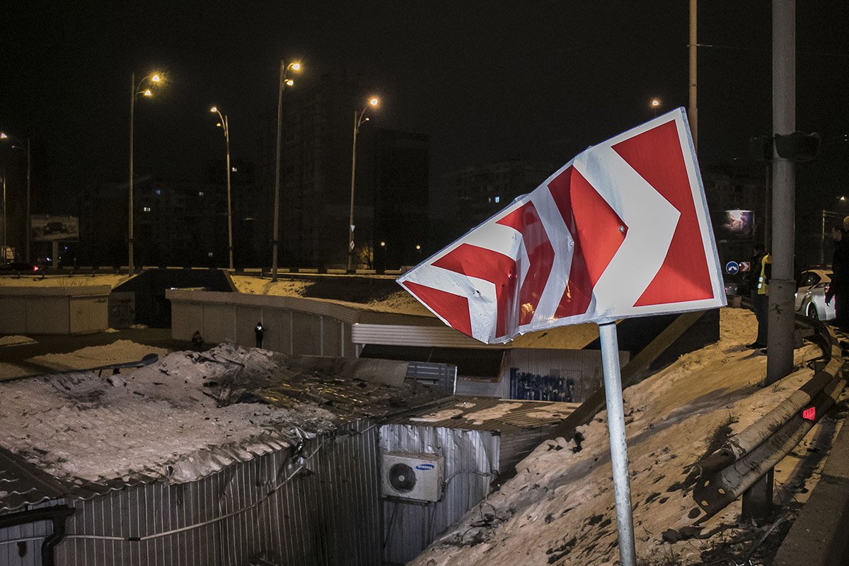 Знак водителю не помог