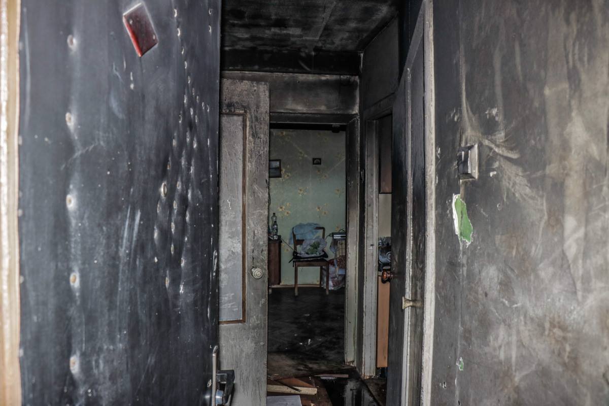 Последствия пожара в квартире