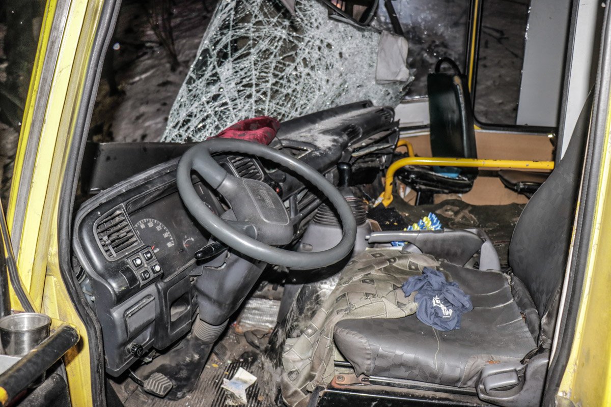 Произошло ДТП между двумя маршрутками 