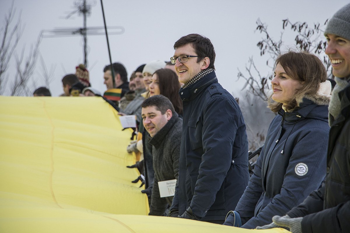 На акции преобладала дружественная атмосфера