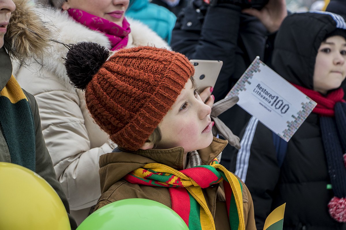 Были среди гостей и совсем юные литовцы