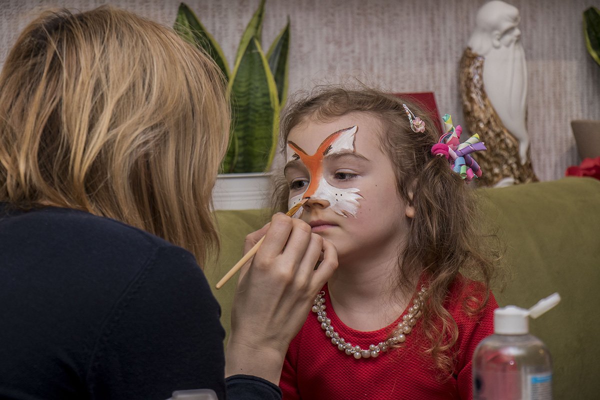 Детки перевоплощались в разных зверьков 