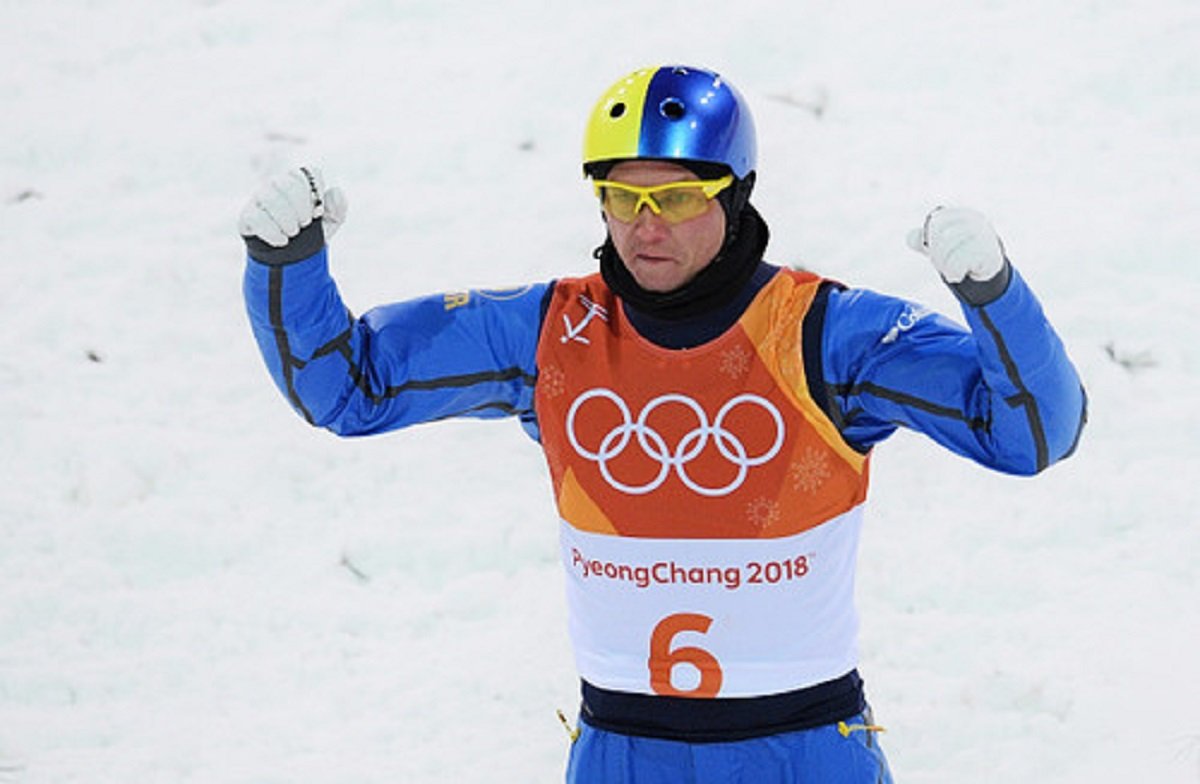 Украинский фристайлист Александр Абраменко