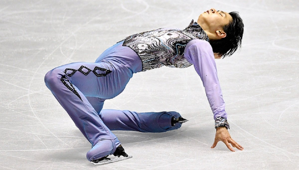 Японец Юдзуро Ханью вырвал победу у соперников в фигурном катании 