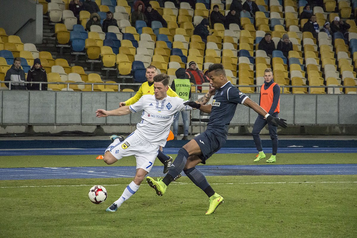 В составе "Динамо" дебютировал Беньямин Вербич