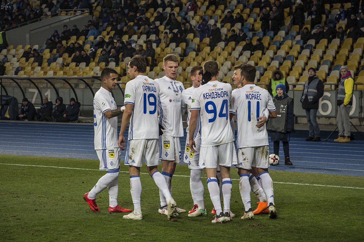 Эмоции после забитого мяча