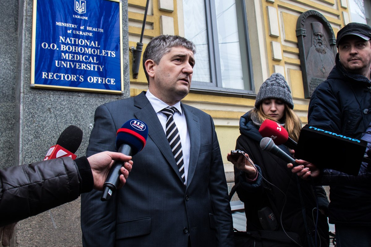 Первый проректор НМУ имени Богомольца Ярослав Цехмистер