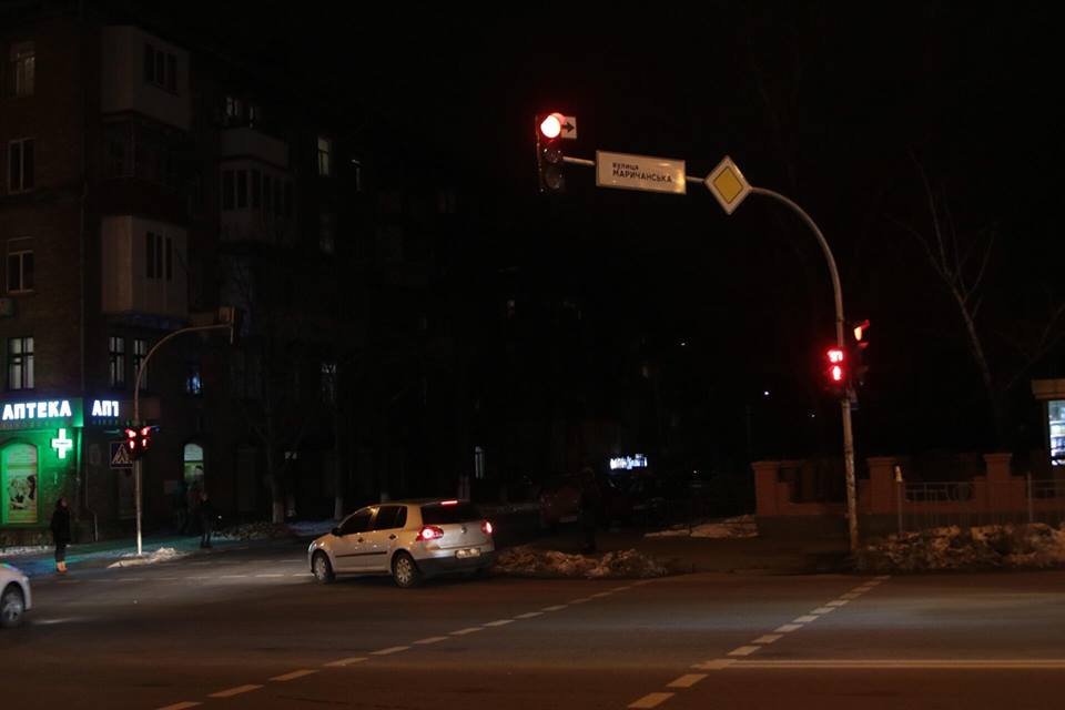 На Васильковской Fiat сбил женщину