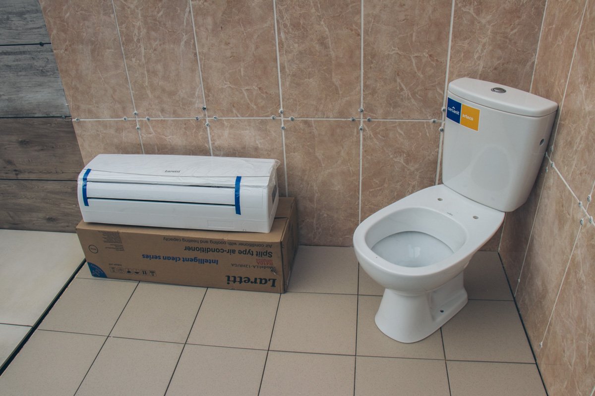 В камерах будут кондиционеры 