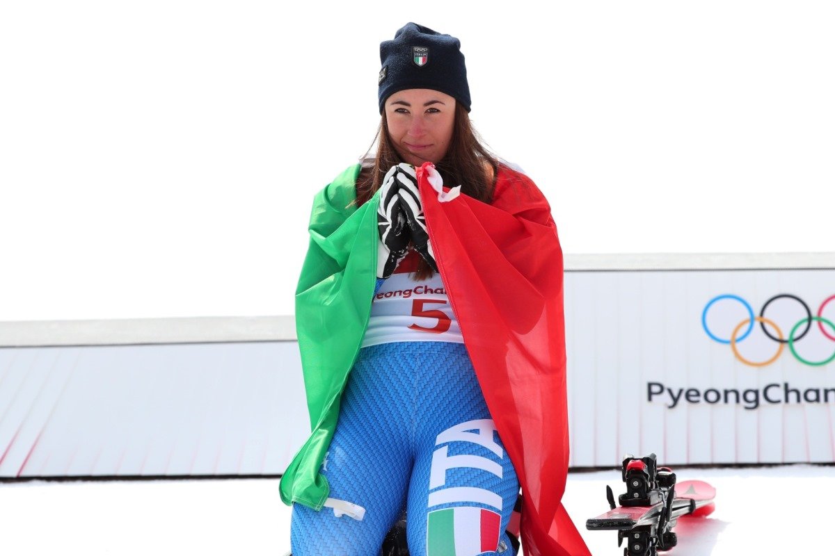 Итальянка София Годжия выборола золото в горнолыжном спорте 