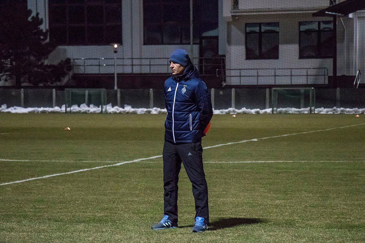 Ассистент главного тренера "Динамо" Максим Шацких