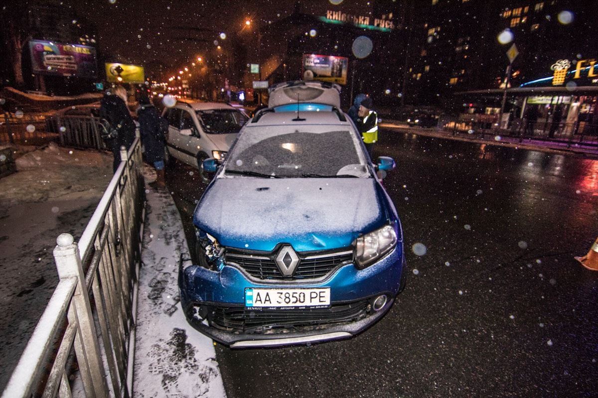 На месте ДТП работали правоохранители 