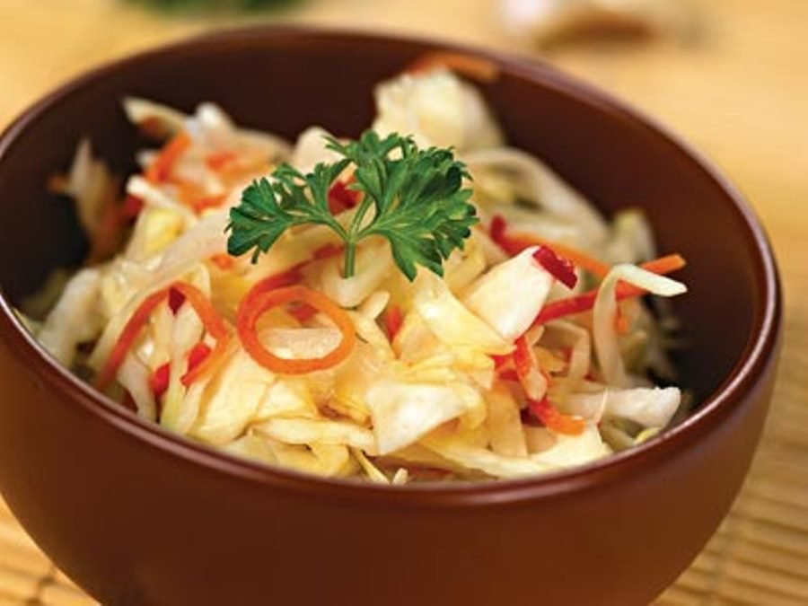 Квашеная капуста яблоками