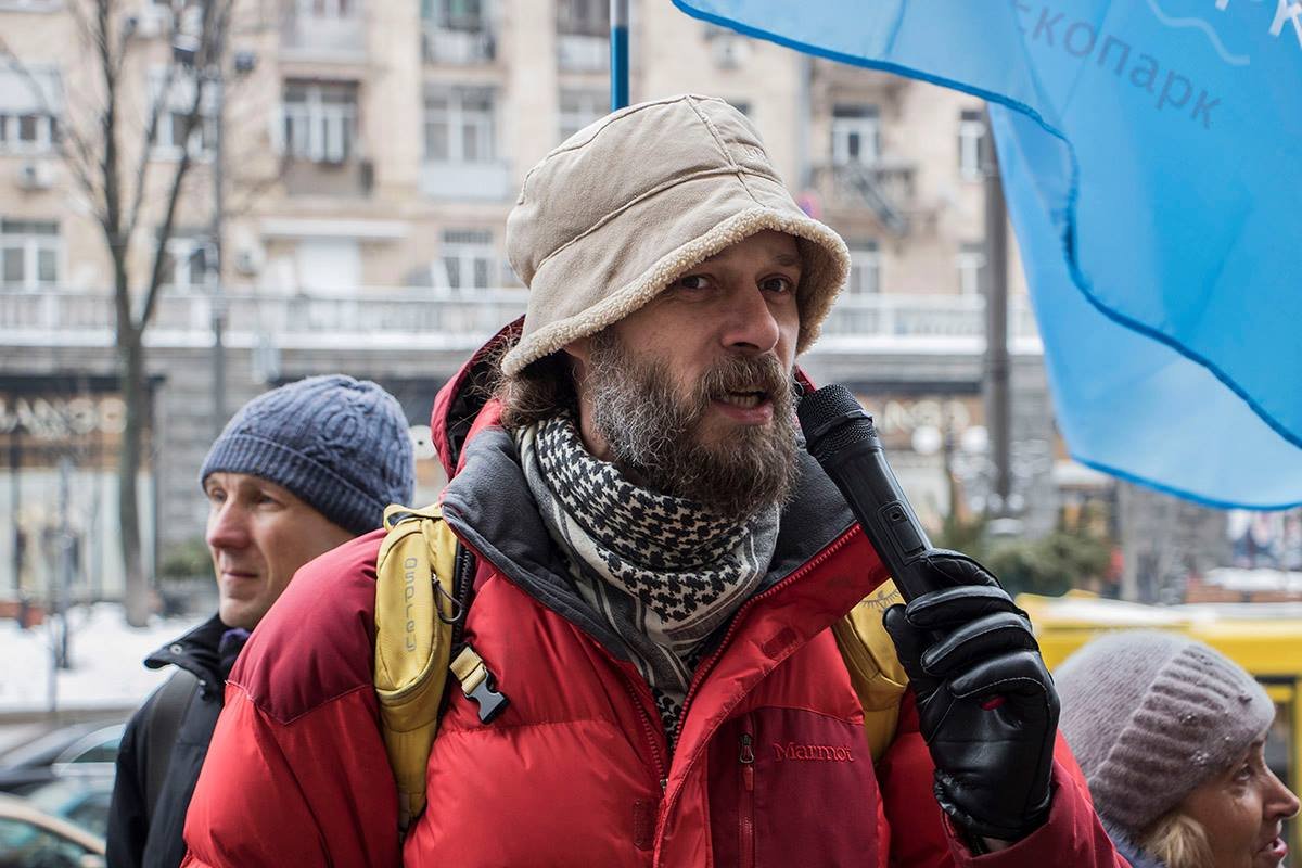 Активисты призывали всех быть гражданами Киева, а не просто жителями