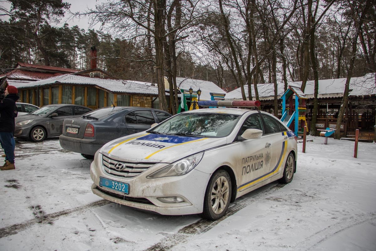 На месте ДТП работа полиция На месте ДТП работа полиция