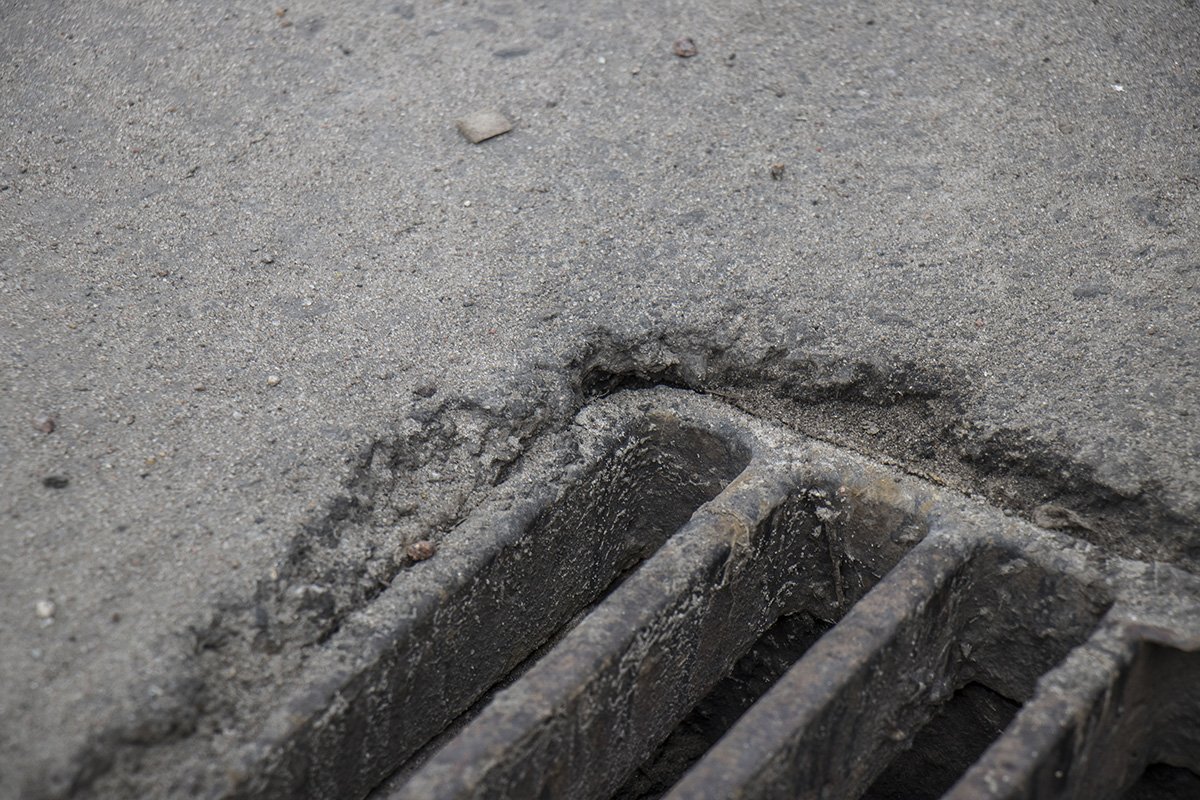 Ремонтники, видимо, спешили